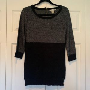 ❗️SOLD❗️WD NY - black and grey tunic